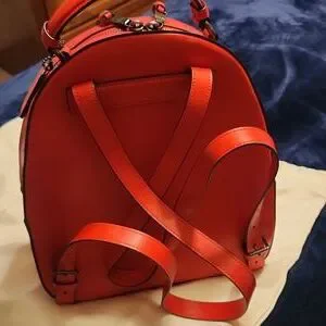 NWOT Coach backpack ? NWT Coach Mini Court Backpack Bag Charm With Floral Print  main image 4